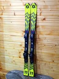 LYŽE VOLKL RACETIGER JR YELLOW 130CM --MODEL 2025--